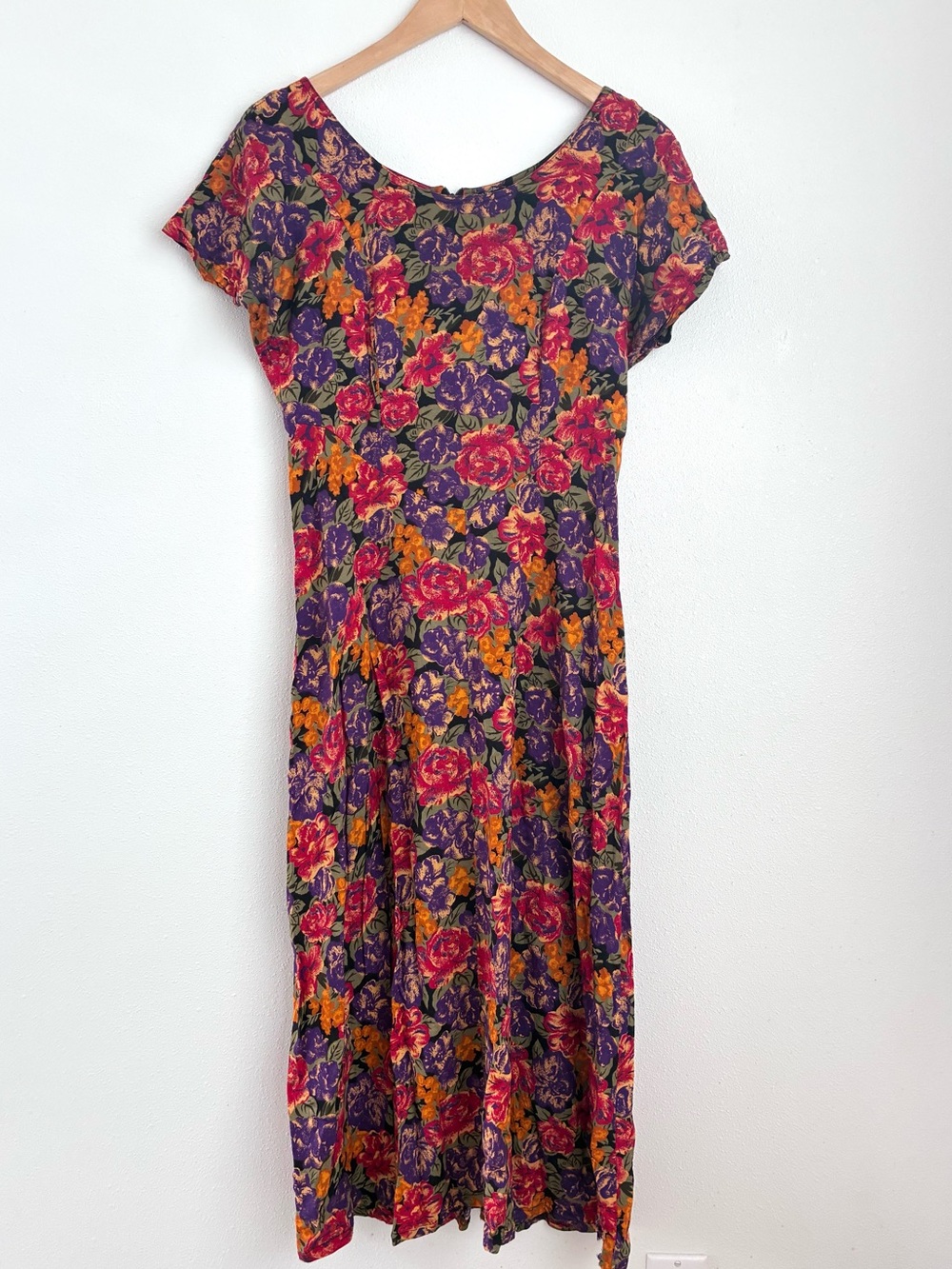 Vintage Y2K Jamie Brooke Cottagecore Maxi Dress (M)